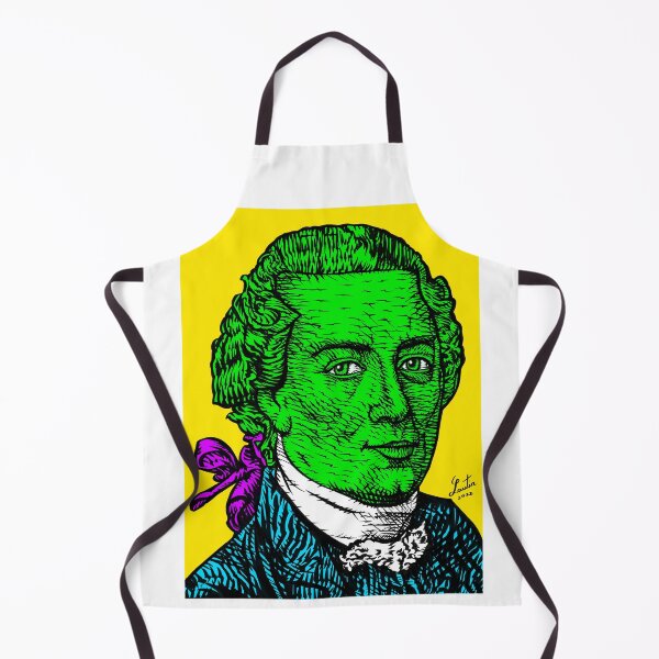 Item preview, IMMANUEL KANT ink and acrylic portrait .1 designed and sold by lautir.
