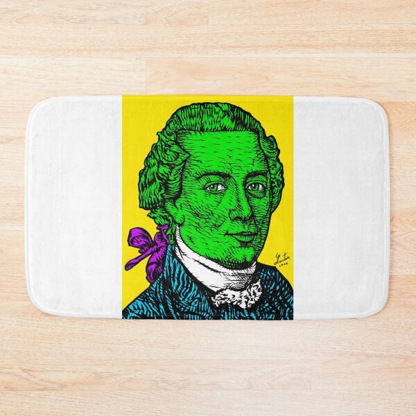 Item preview, IMMANUEL KANT ink and acrylic portrait .1 designed and sold by lautir.