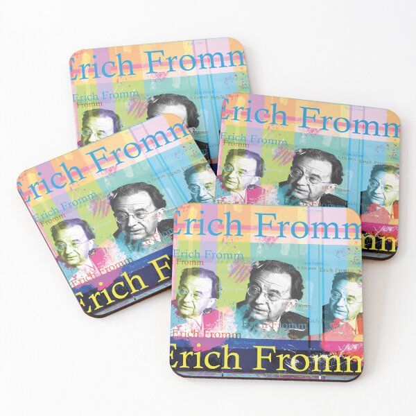 Artikelvorschau, Porträt Psychoanalytiker Erich Fromm entworfen und verkauft von Mauswohn.