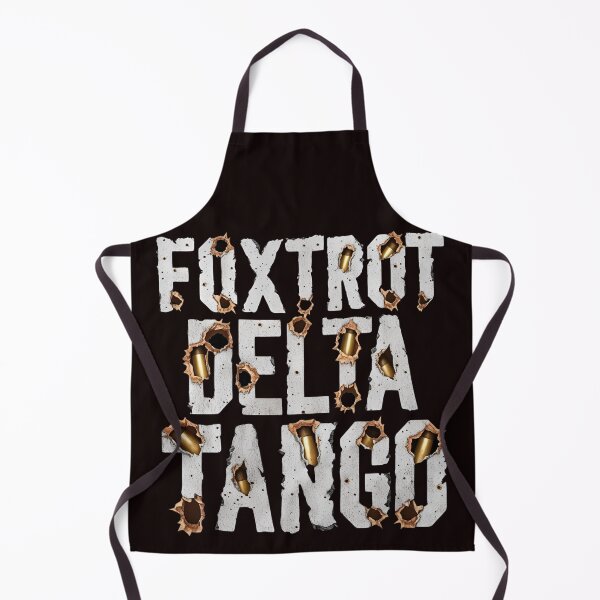 Item preview, Battle-Worn Foxtrot Delta Tango Design designed and sold by GrafiShop.