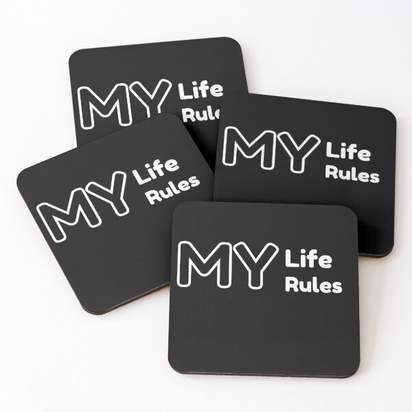 Item preview, My Life, My Rules – Living on My Terms designed and sold by Mendzmeile.