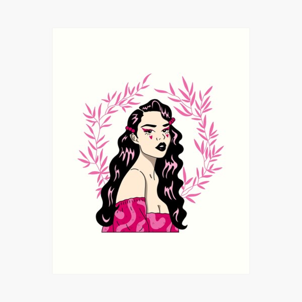 Item preview, Flora Pink designed and sold by moretender.