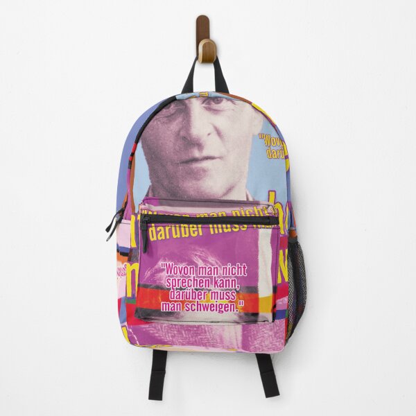 Item preview, Whereof one cannot speak, thereof one must remain silent, Wittgenstein designed and sold by Mauswohn.