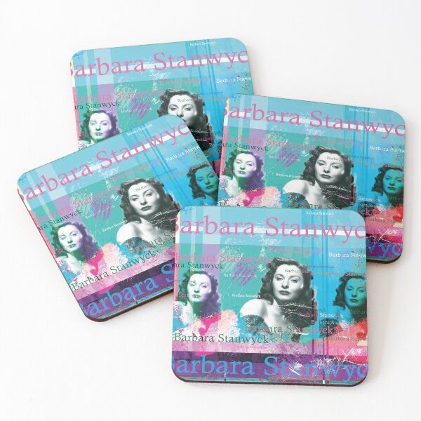 Item preview, Barbara Stanwyck, aesthetic portrait designed and sold by Mauswohn.
