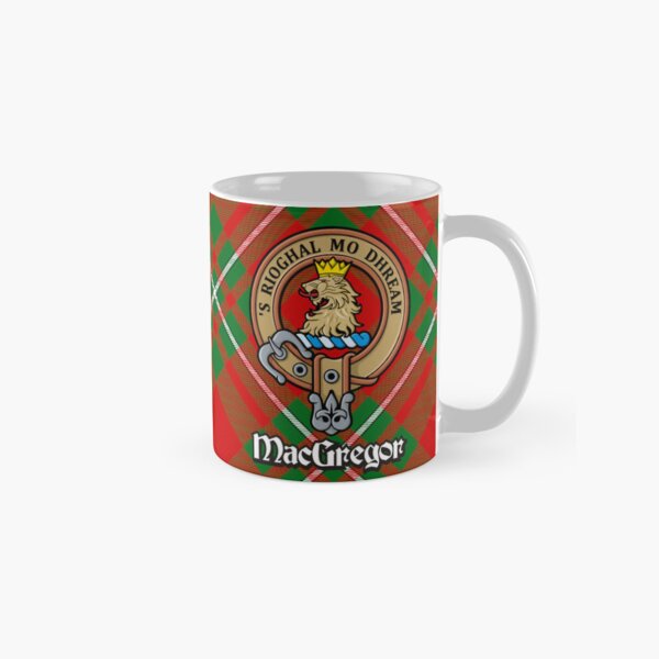 Item preview, Clan Gregor or MacGregor Crest over Tartan designed and sold by sifis.