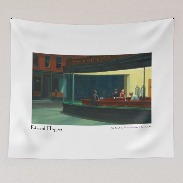 Item preview,  Edward Hopper  exhibition poster designed and sold by paulrommer.