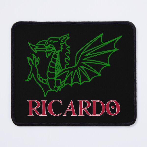 Item preview, RICARDO CYMRU DRAGON RED designed and sold by Marni Scofidio Desi9ns.