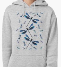 Dragonfly Flurry | Magical Insects Pullover Hoodie