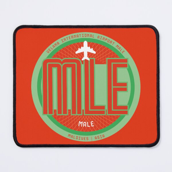 Item preview, Airport Badge Sticker MLE Male designed and sold by avionuts.