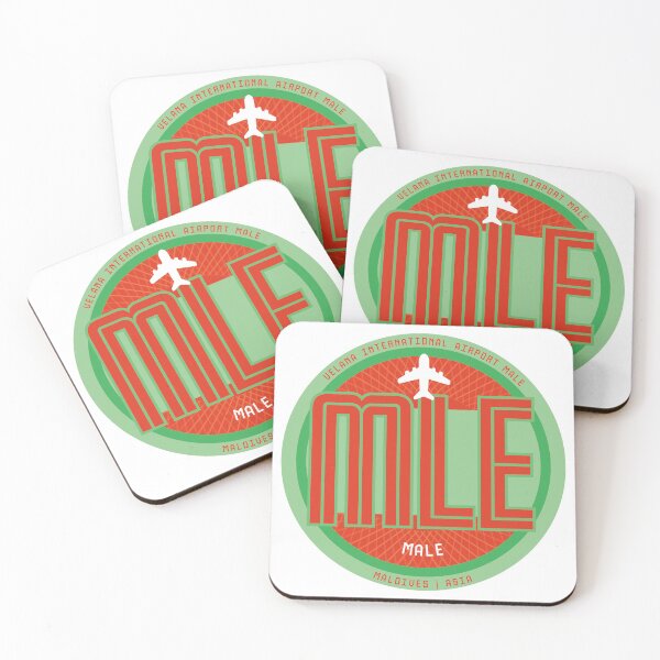 Item preview, Airport Badge Sticker MLE Male designed and sold by avionuts.