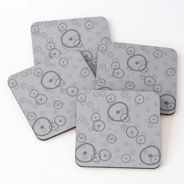 Item preview, Gray bubble pattern designed and sold by Wolagno.