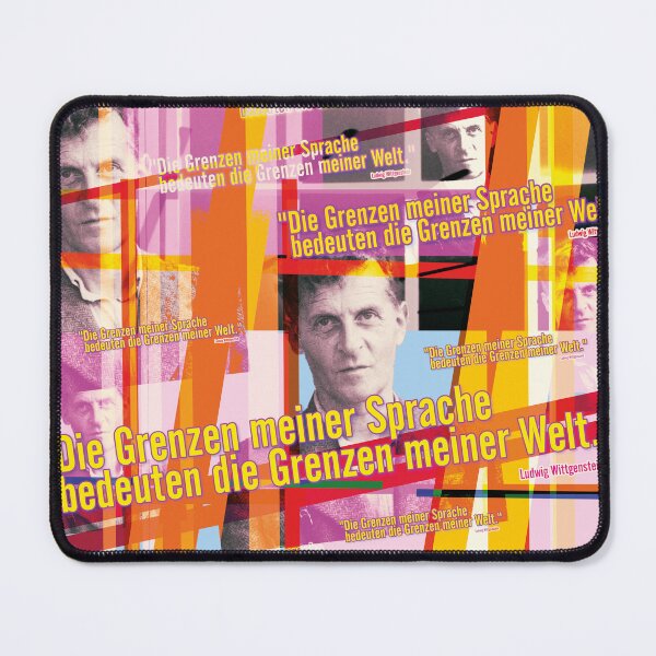 Item preview, Ludwig Wittgenstein, the limits of my language mean the limits of my world designed and sold by Mauswohn.