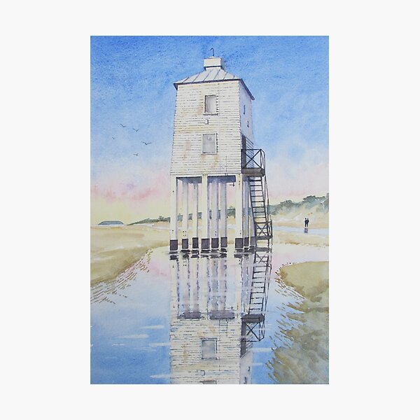 Item preview, "A Stroll at Dusk" - The Low Lighthouse, Burnham-on-Sea, Somerset designed and sold by timsmith.