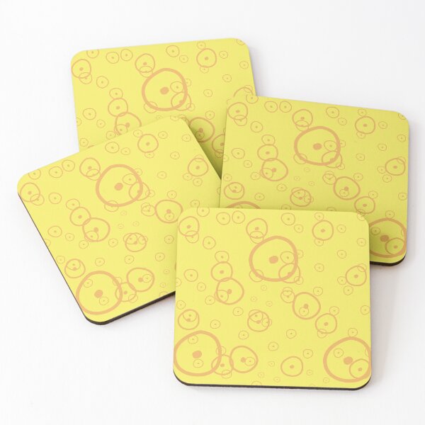 Item preview, Yellow bubble pattern designed and sold by Wolagno.