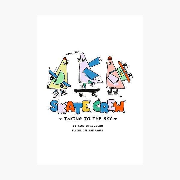 Artikelvorschau, Skatepark Birds entworfen und verkauft von iCloudArtShop.