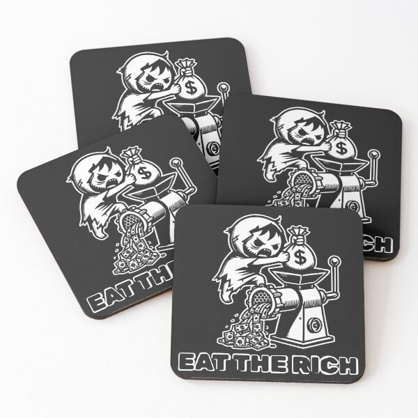 Item preview, "Eat The Rich" designed and sold by Screaming Internally Designs.