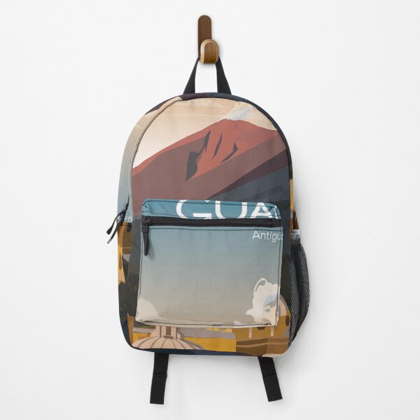 Item preview, Guatemala travel poster antigua guatemala volcano designed and sold by Arctic frame studio.