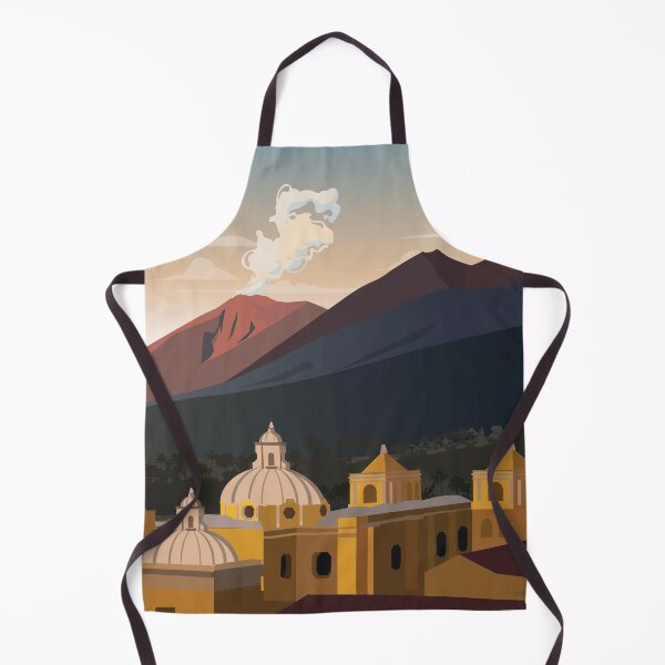 Item preview, Póster de viaje a Guatemala: Volcán de Antigua Guatemala designed and sold by Arctic frame studio.