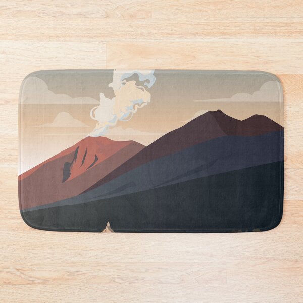 Item preview, Guatemala travel poster antigua guatemala volcano designed and sold by Arctic frame studio.