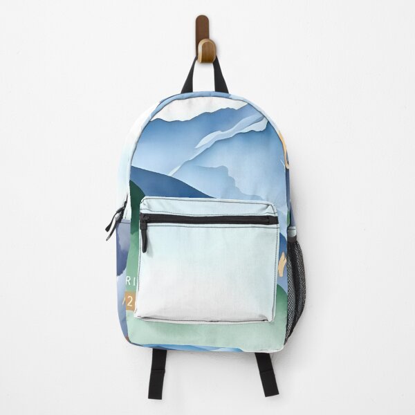 Item preview, Mountain Majesty Watercolor - Tranquil Peaks Design designed and sold by Shirtastically.
