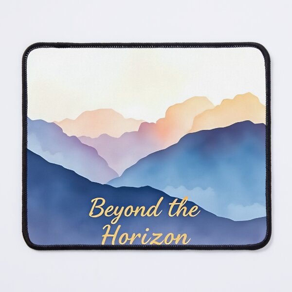 Item preview, Ethereal Mountain Vista - Beyond the Horizon designed and sold by Shirtastically.