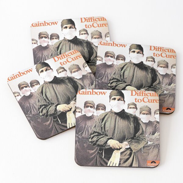 Item preview, Rainbow - Difficult to Cure album 1981 designed and sold by the okayest  designs.