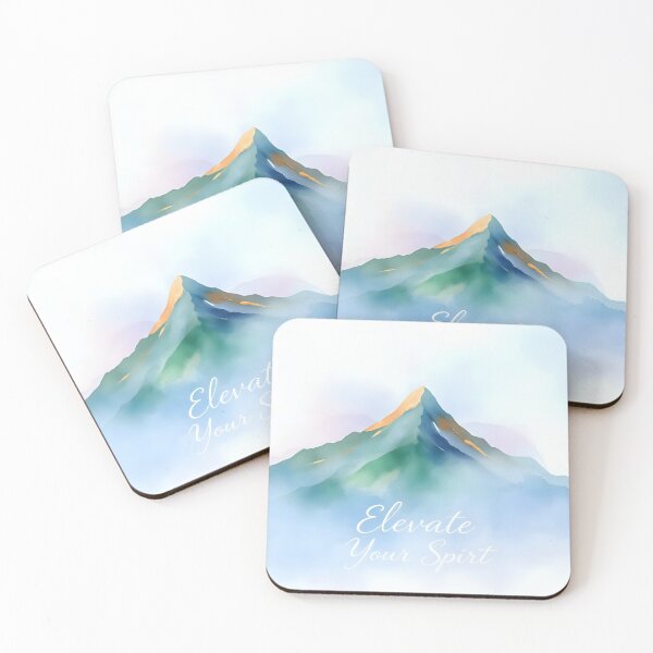 Item preview, Ethereal Mountain Aura - Yellow Peak & Purple Sky designed and sold by Shirtastically.