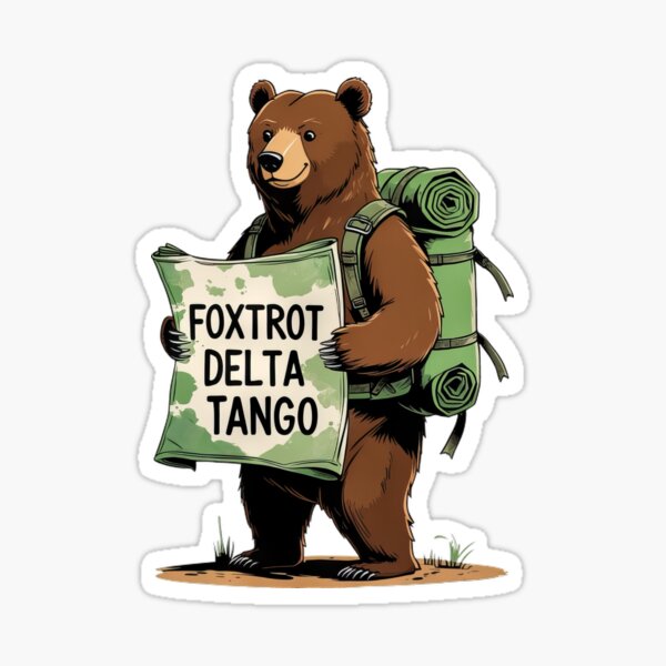 Artikel-Vorschau von Foxtrotts Deltas Tangos - Resist Bear Lustige Fdt Nationalparks, designt und verkauft von lauradumitriu.
