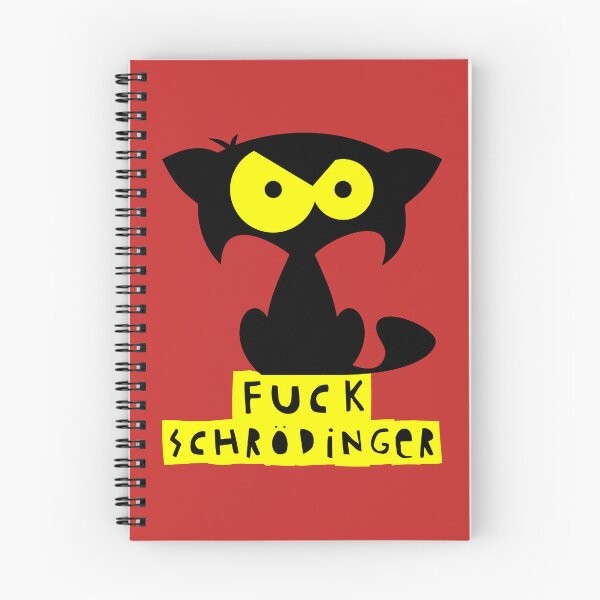 Item preview, gato divertido - Mozart el gato - joder Schrodinger (rojo) designed and sold by LiveForever.