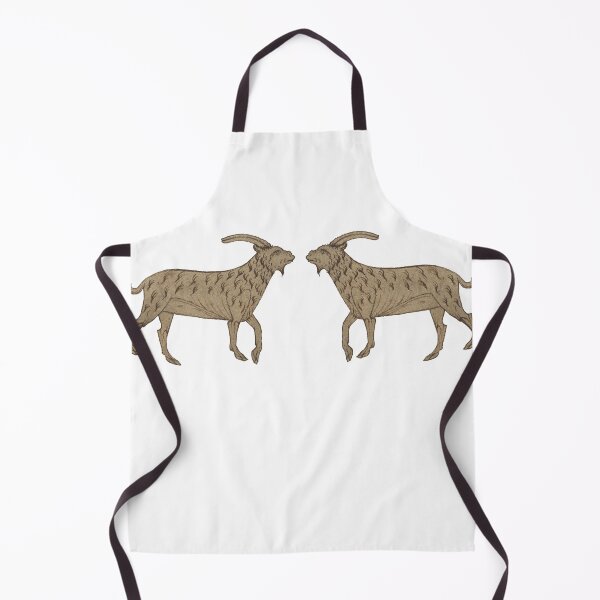 Item preview, Medieval goats illustration designed and sold by IllmadeErrant.