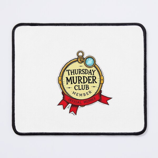 Item preview, Thursday Murder Club Official Member Badge - Mystery Crime Fan Gift designed and sold by enerjik.