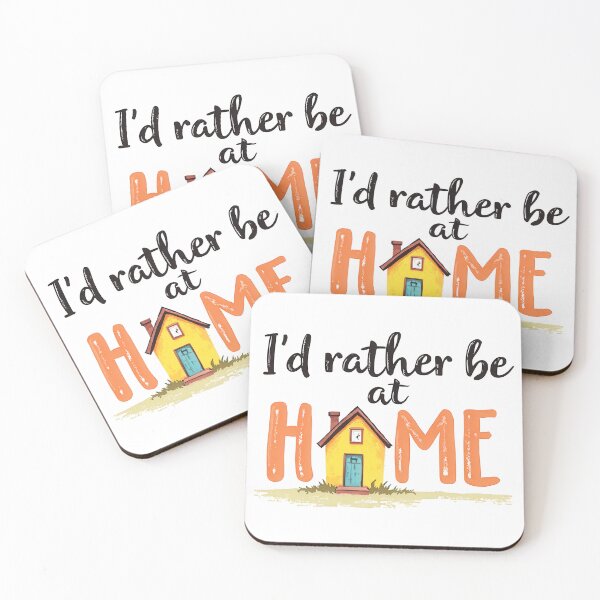 Item preview, I'd rather be at Home designed and sold by CircaSassy.