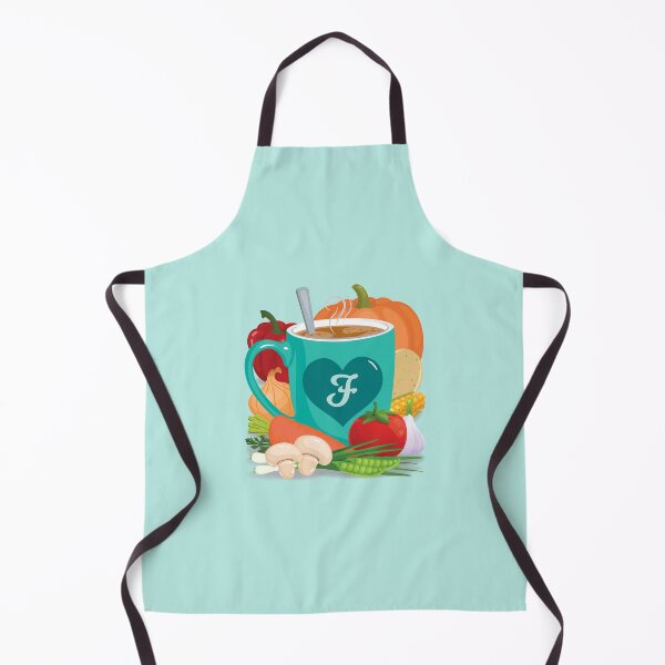 Item preview, Alphabet Soup F - AQUA designed and sold by StellarFX.