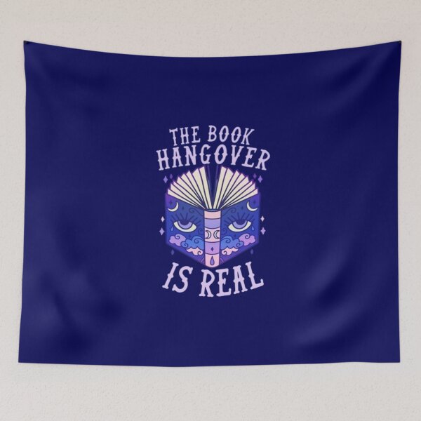 Item preview, the book hangover is real, Books designed and sold by Tay Designs.