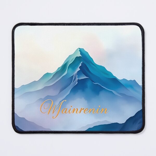 Item preview, Majestic Mountain Peak - Serene Watercolor designed and sold by Shirtastically.