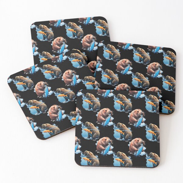 Item preview, Walrus Seal Pattern Design  designed and sold by PatternTitan.