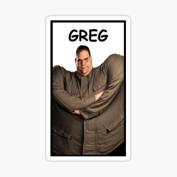 Vista previa del artículo con la obra «Gregorio», diseñado y vendido por Greg Larsen Comedy Merch.