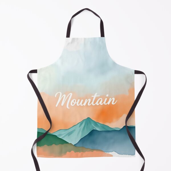 Item preview, Tranquil Mountain Watercolor Design designed and sold by Shirtastically.