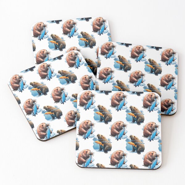 Item preview,  Walrus Seal Pattern Design  designed and sold by PatternTitan.