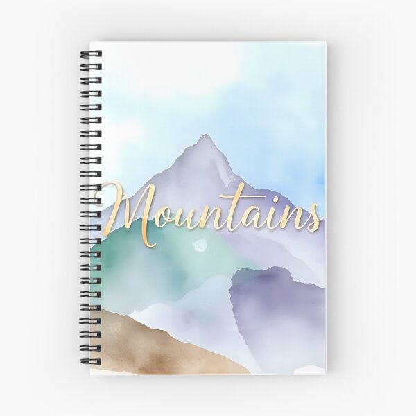 Item preview, Ethereal Mountains Watercolor - Natures Serenity designed and sold by Shirtastically.