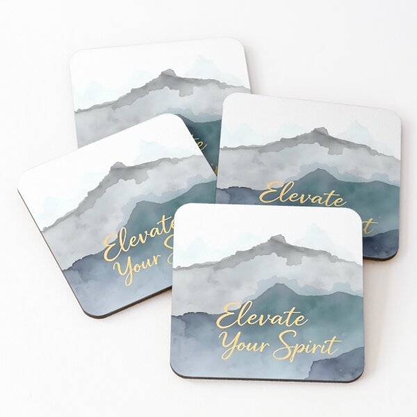 Item preview, Tranquil Mountain Vista - Blue Sky designed and sold by Shirtastically.