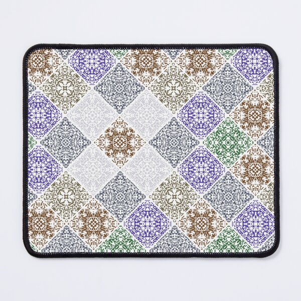 Item preview, Decorative Tribal pattern Folk motif made from small squares.   designed and sold by Pixeeless.