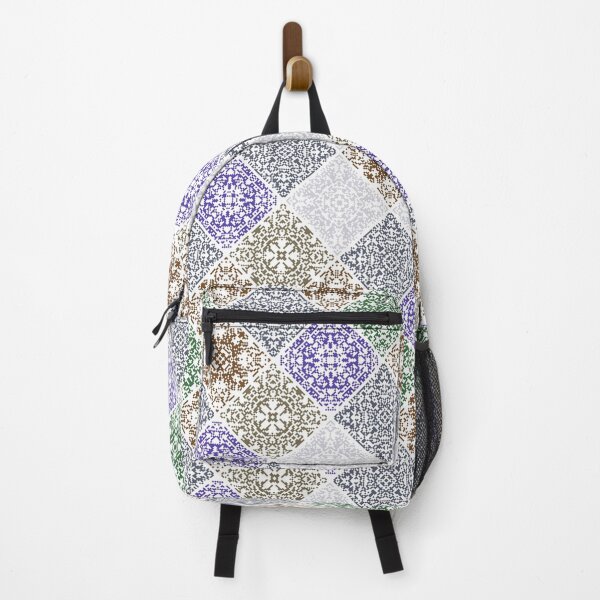 Item preview, Decorative Tribal pattern Folk motif made from small squares.   designed and sold by Pixeeless.