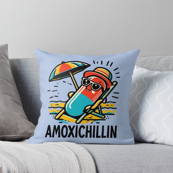 Item preview,  Amoxichillin Funny Pill Beach Vacation Pharmacy Technician designed and sold by Colorfulman.