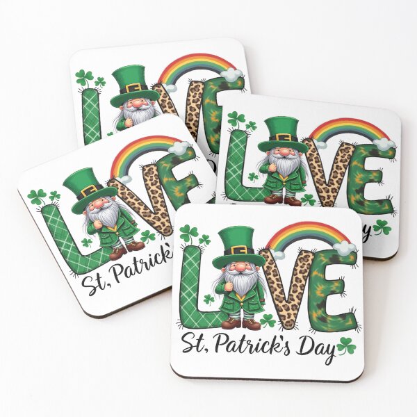 Item preview, St. Patrick’s Day – Lucky Gnome & Colorful Design designed and sold by tarzbol.
