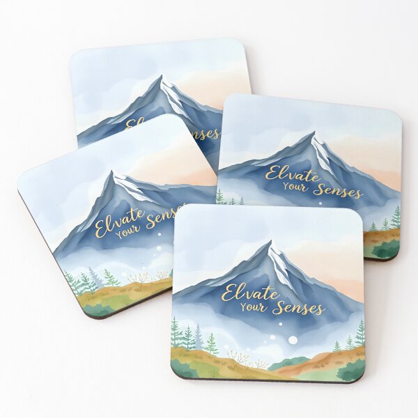 Item preview, Mountain Majesty in Serene Watercolor designed and sold by Shirtastically.