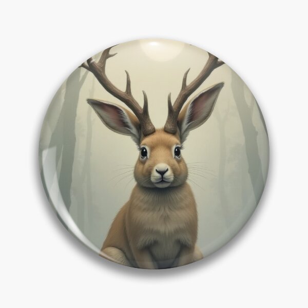Item preview, Atmospheric Jackalope designed and sold by HabitableMoons.