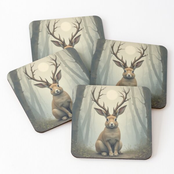 Item preview, Atmospheric Jackalope designed and sold by HabitableMoons.