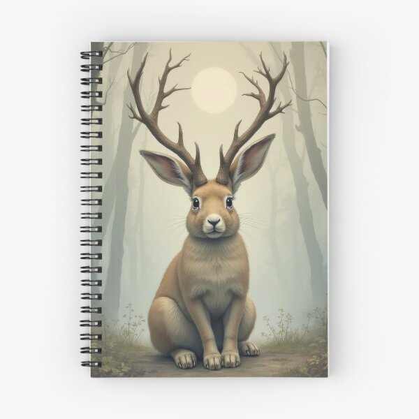 Item preview, Atmospheric Jackalope designed and sold by HabitableMoons.