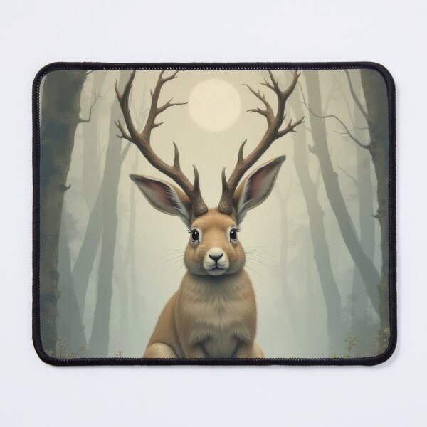 Item preview, Atmospheric Jackalope designed and sold by HabitableMoons.